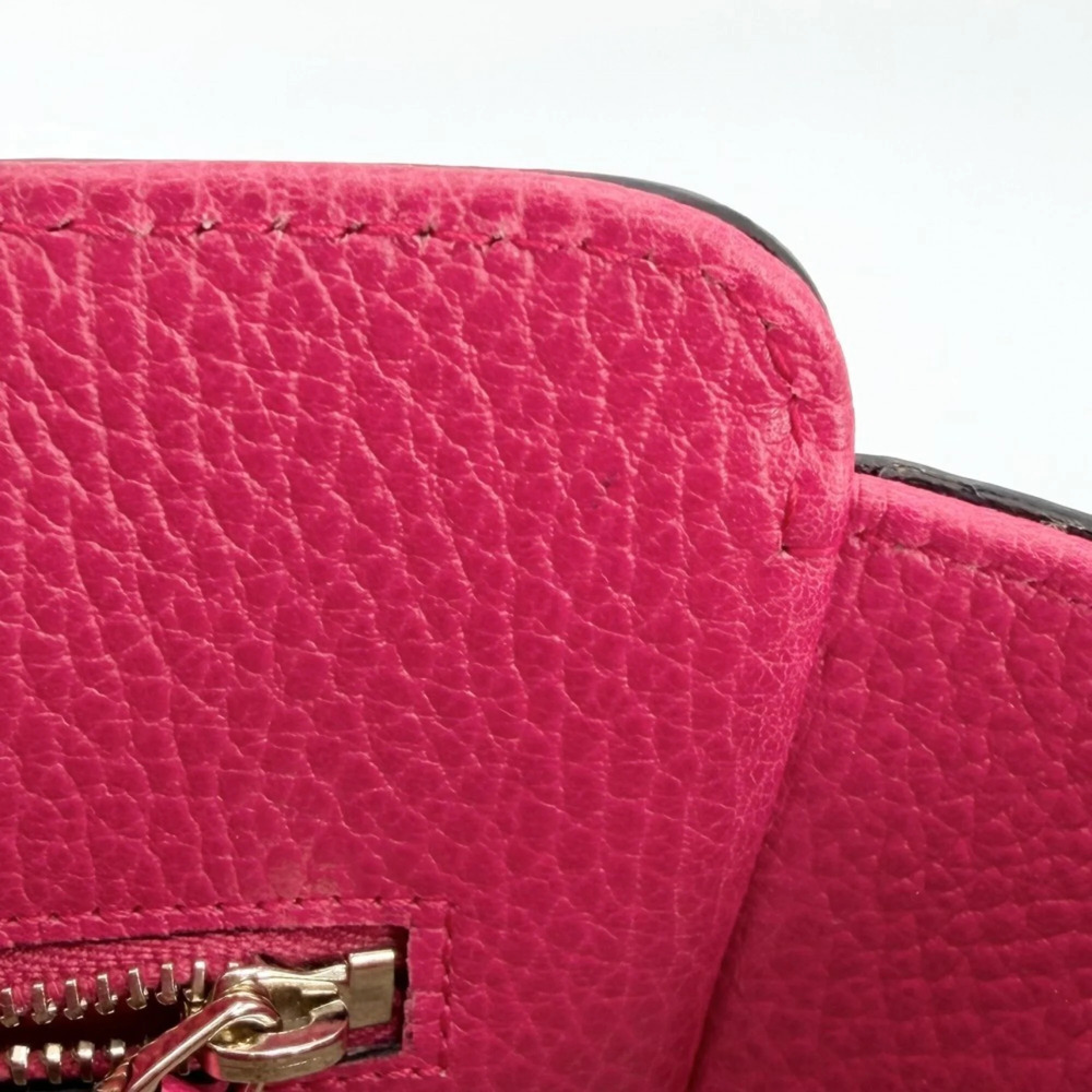 GUCCI Authentic Pink Leather Tote Bag - Picture 8 of 9